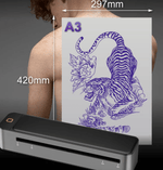 Saferly Bluetooth A3 Stencil Printer