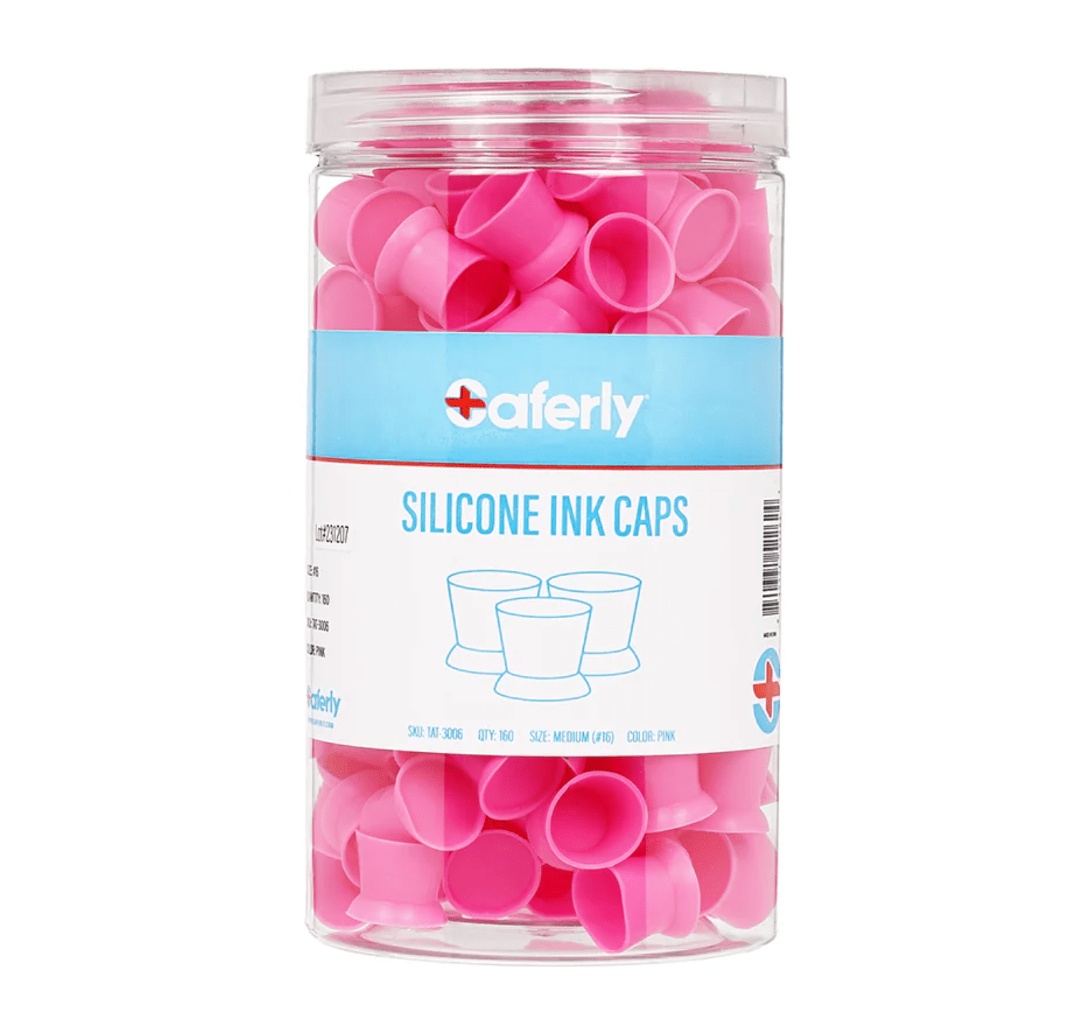Saferly Silicone Ink Caps — Price Per Jar