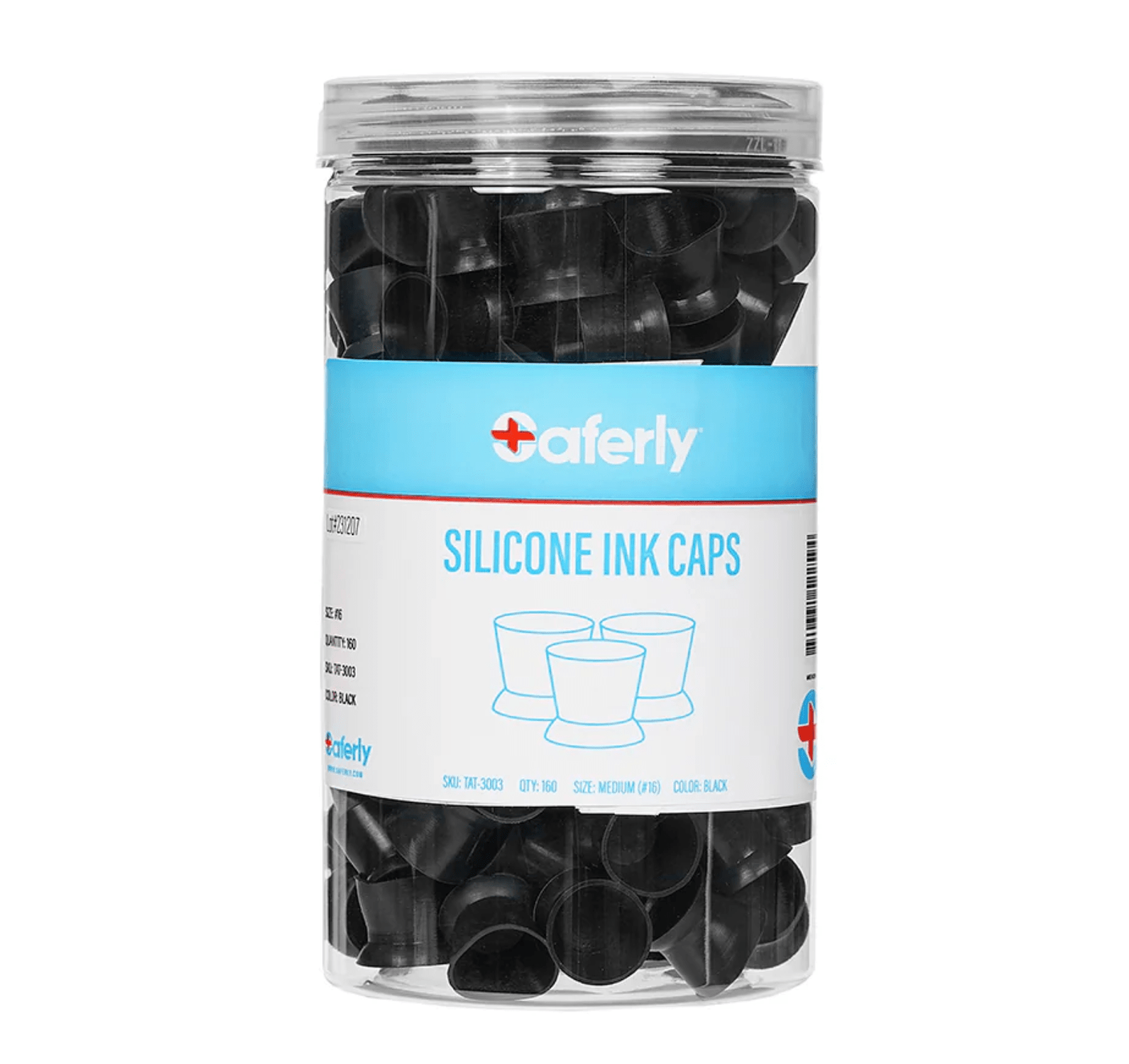 Saferly Silicone Ink Caps — Price Per Jar