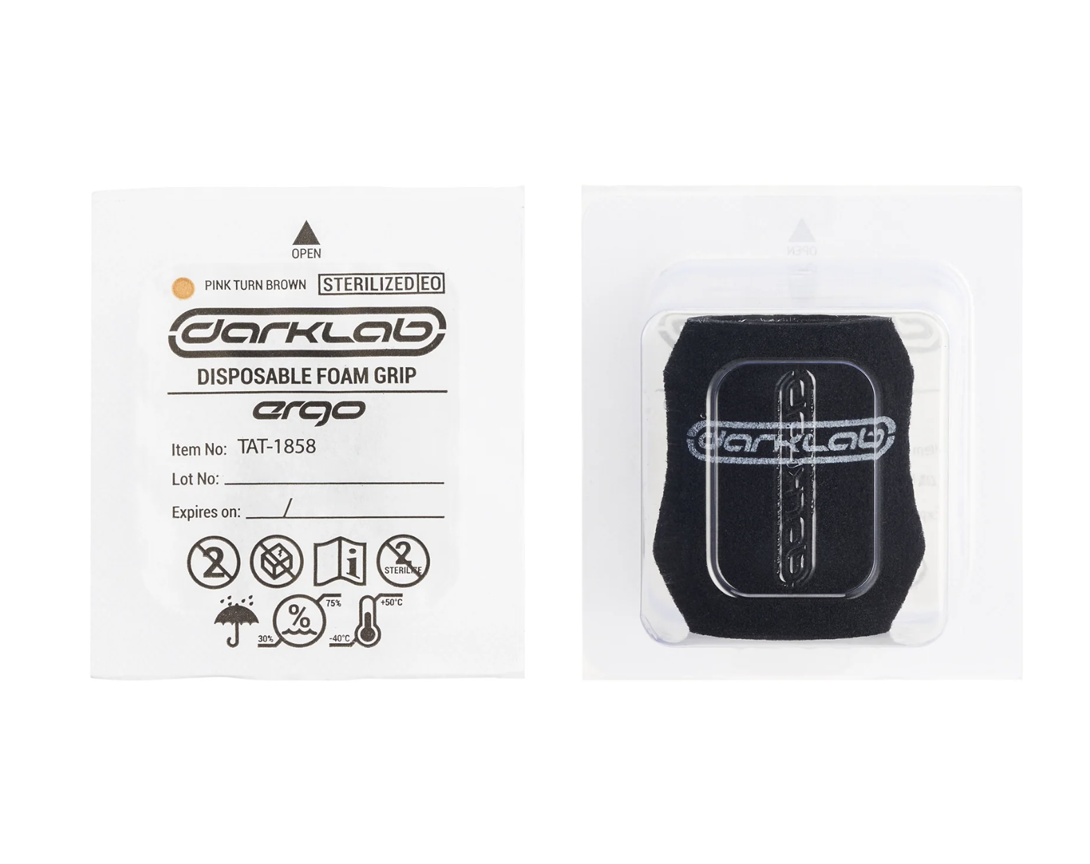 Darklab Disposable Ergo Foam Tattoo Grip Covers – Box of 25