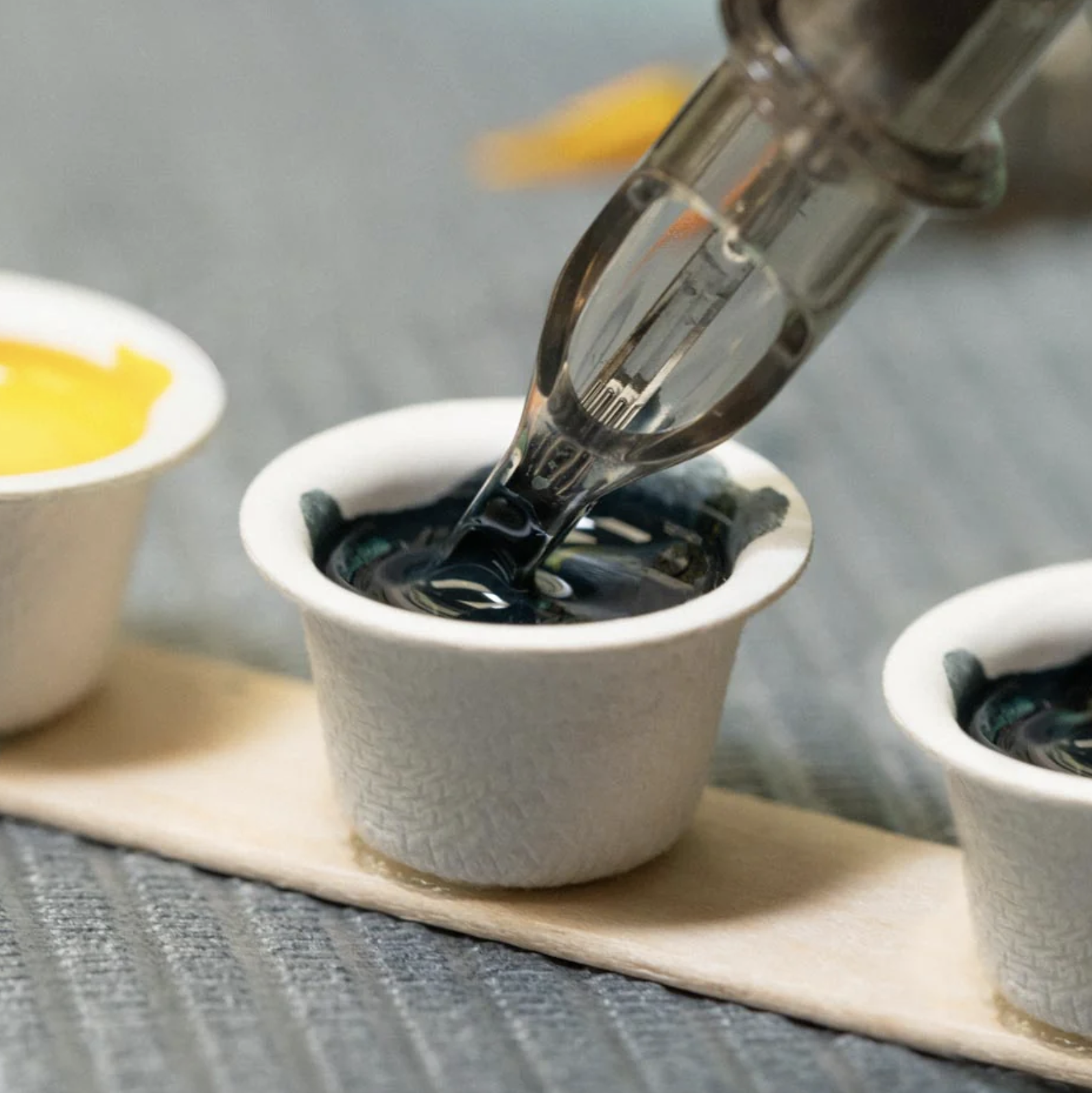 Saferly Clean Caps — Bag of 200 Biodegradable Ink Cups — Pick Size