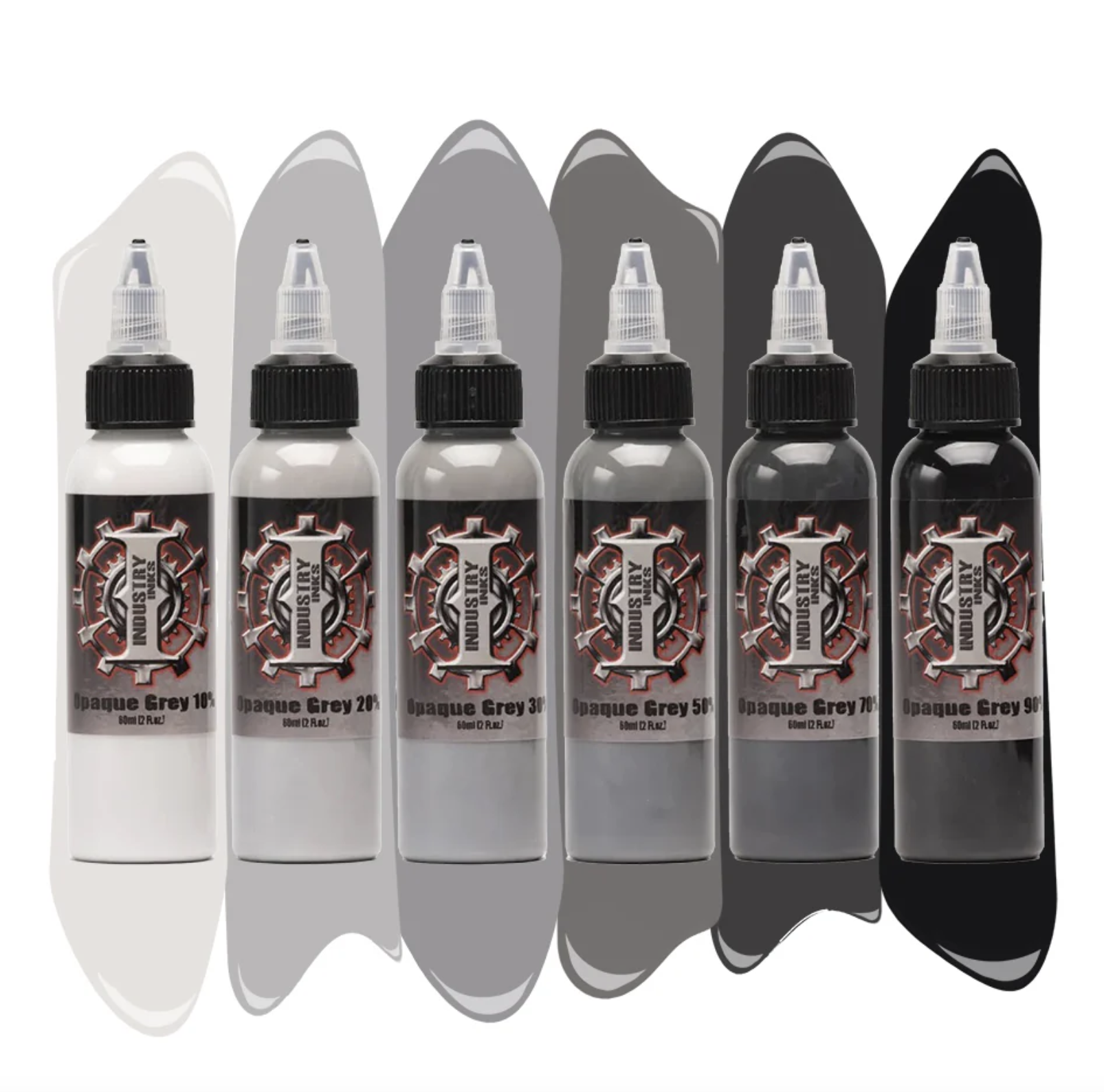 Opaque Grey Color Set — Industry Inks — Pick Size