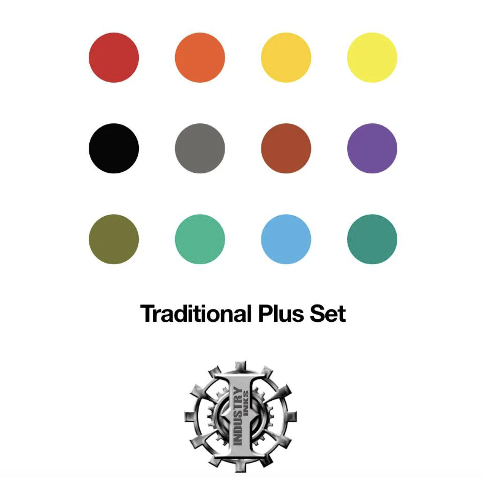 Traditional Plus Color Set — Industry Inks — Pick Size