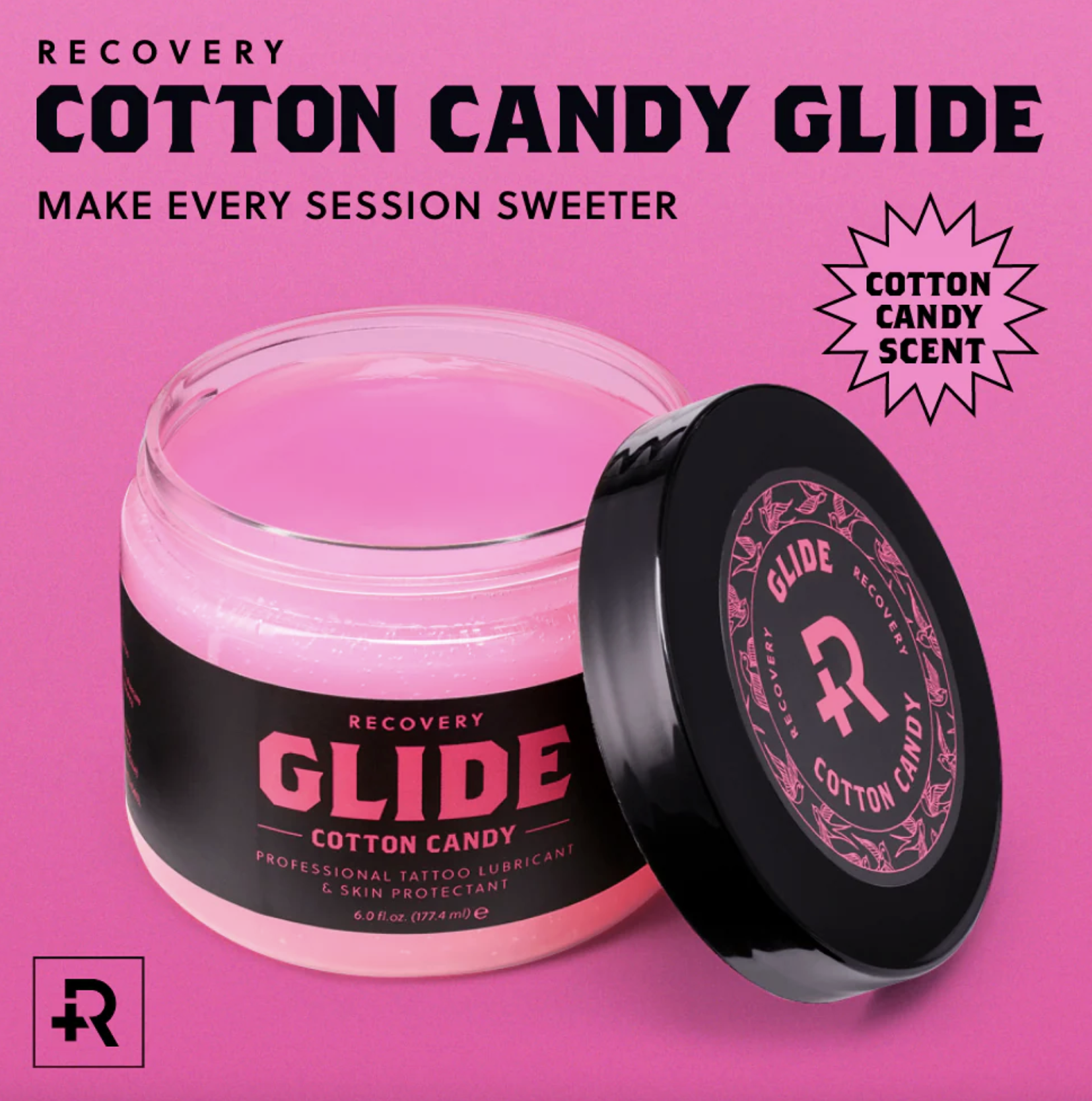 Recovery Cotton Candy Tattoo Glide