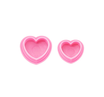 Saferly Heart Silicone Ink Cap — Pick Color — Bag of 500 Size #16