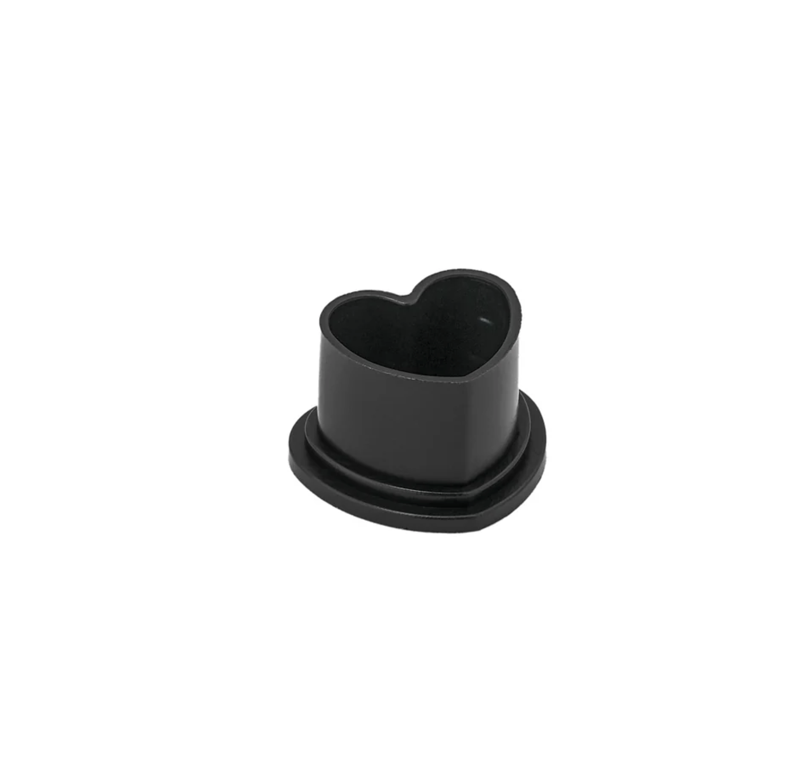 Saferly Heart Silicone Ink Caps — Pick Color — Bag of 500 Size #11