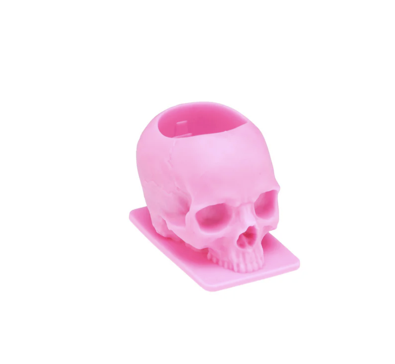 Saferly Skull Silicone Ink Caps —Size #16 — Bag of 200 — Pick Color