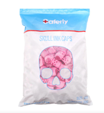 Saferly Skull Silicone Ink Caps —Size #16 — Bag of 200 — Pick Color