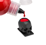 Saferly Skull Silicone Ink Caps —Size #16 — Bag of 200 — Pick Color