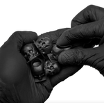 Saferly Skull Silicone Ink Caps —Size #16 — Bag of 200 — Pick Color