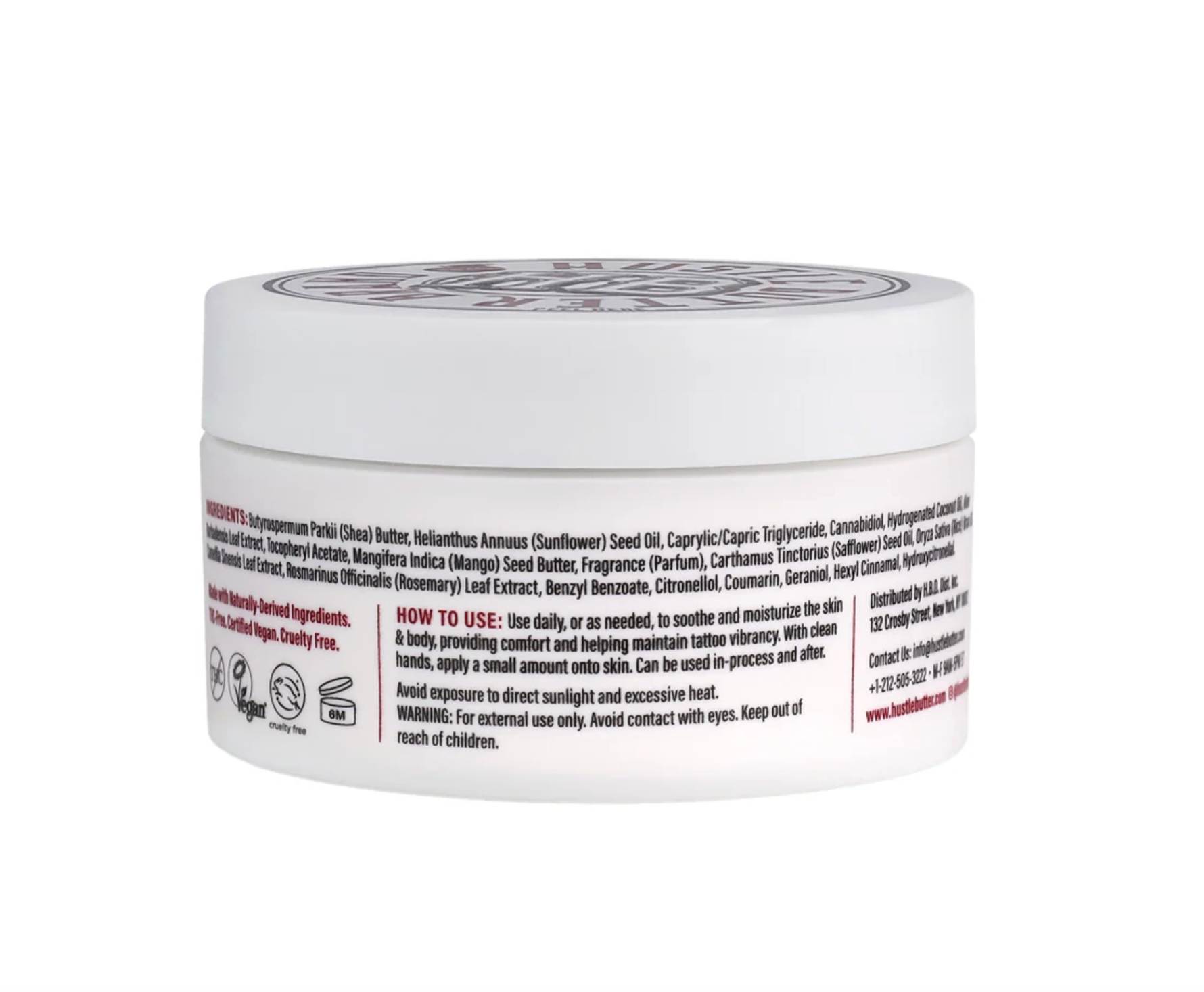 Richie Bulldog Certified Hustle Butter CBD Luxe — 5oz Tub