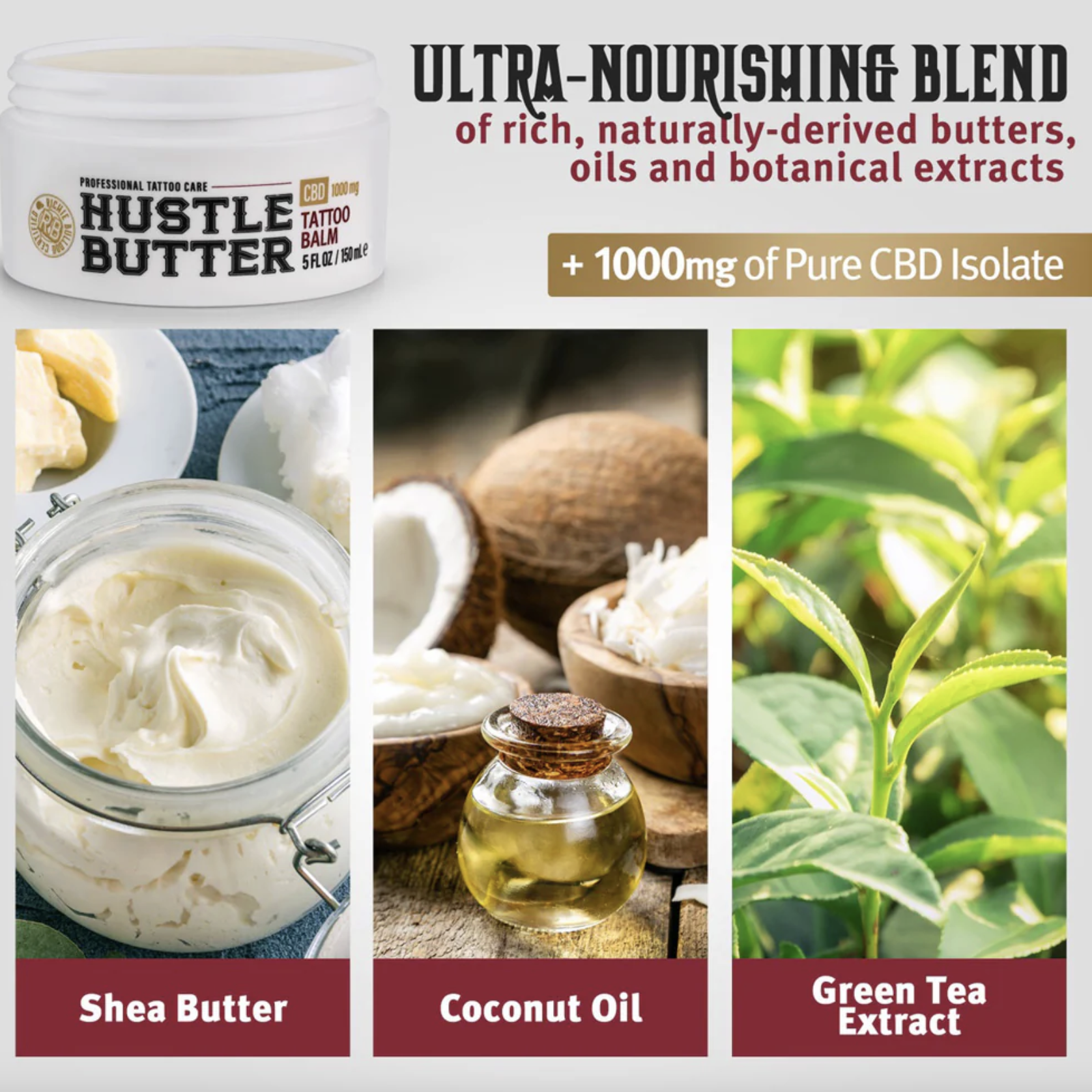 Richie Bulldog Certified Hustle Butter CBD Luxe — 5oz Tub