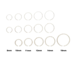 Saferly Biodegradable Placement Rings — Box of 250