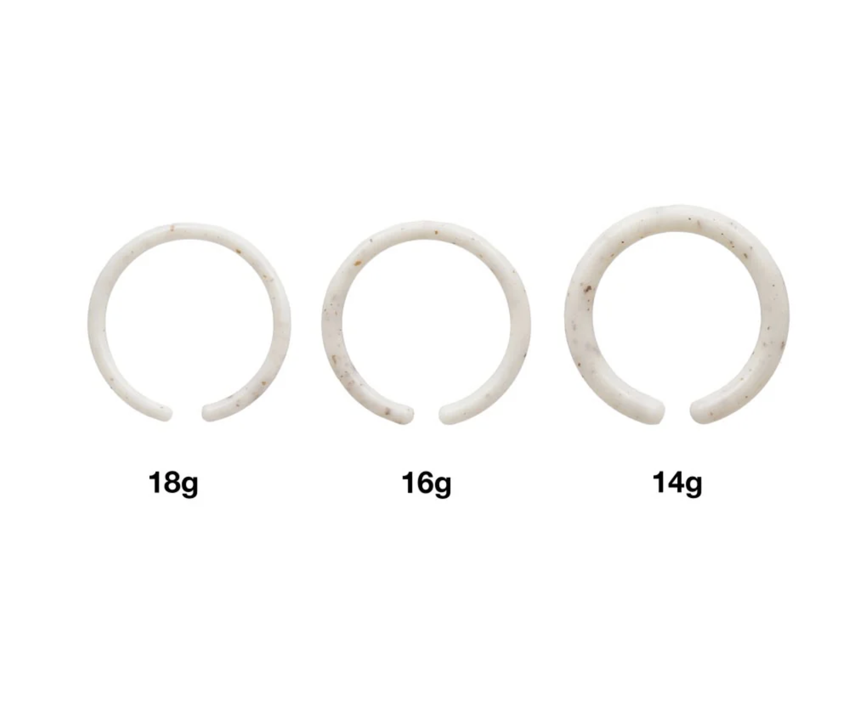 Saferly Biodegradable Placement Rings — Box of 250