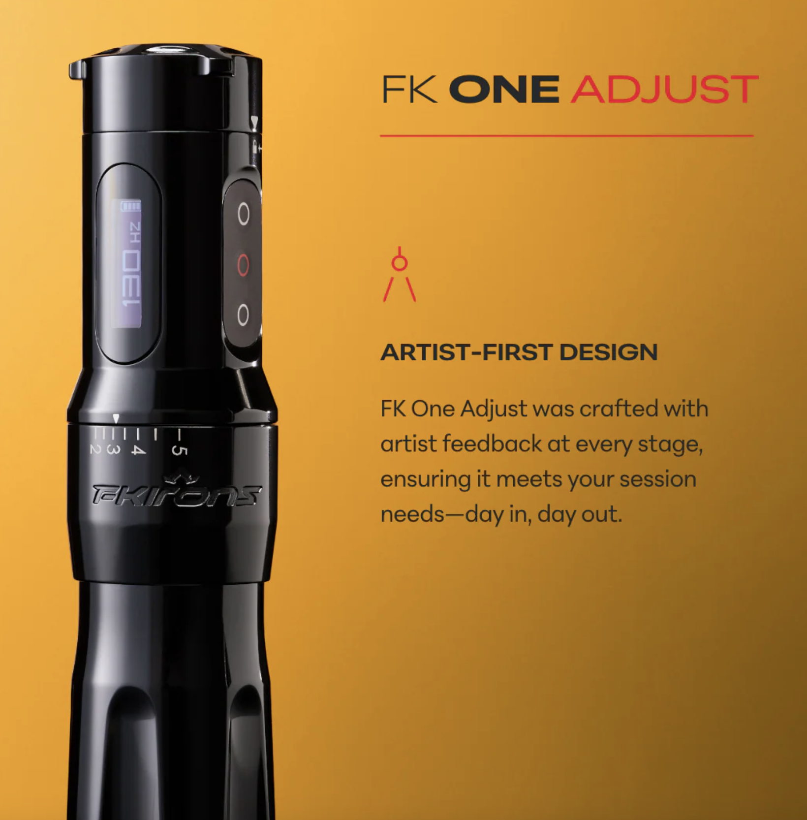 FK One Adjust Wireless Tattoo Machine