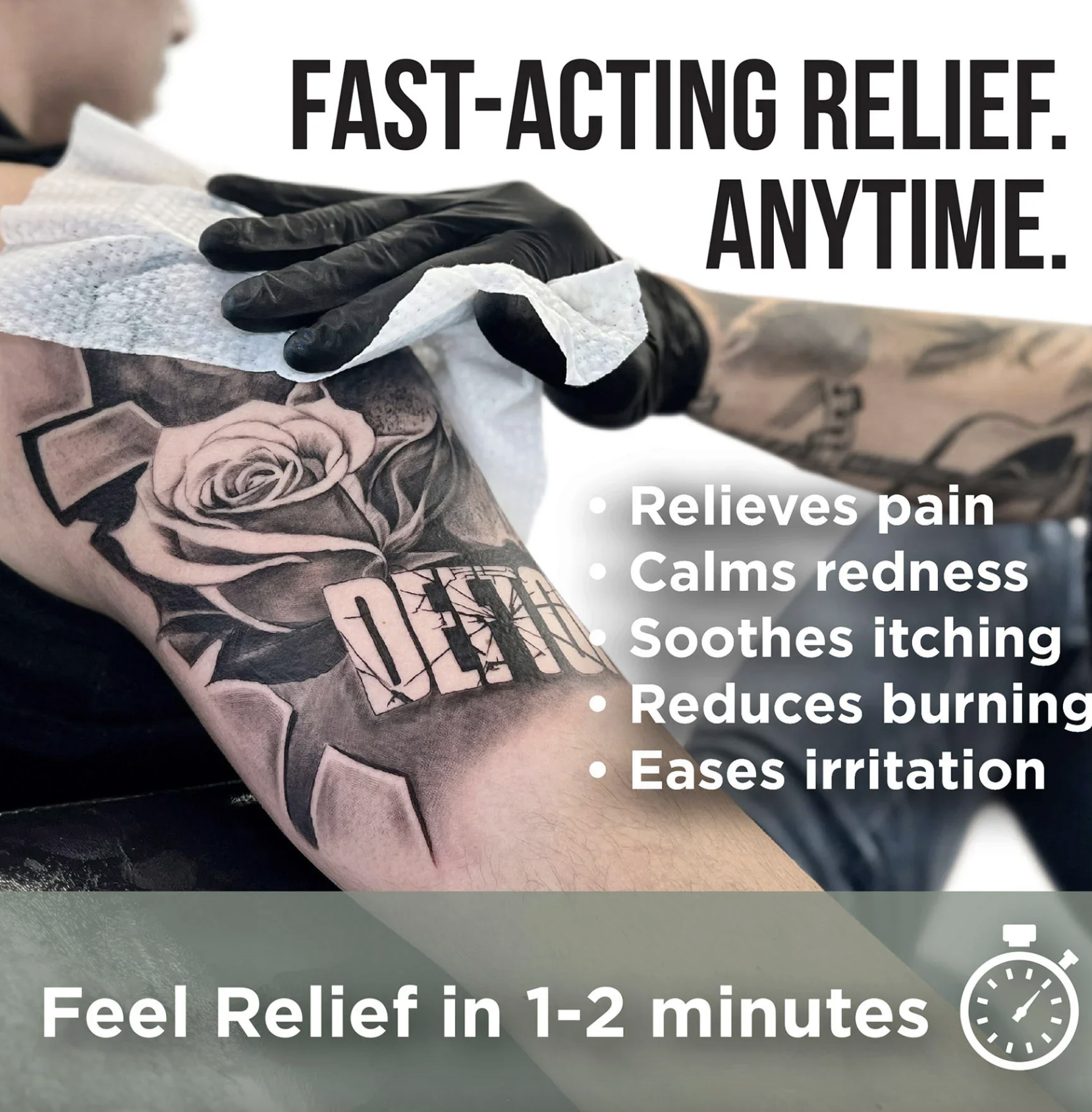 Wipe Outz™ Numbing Tattoo Wipes — Lidocaine Infused