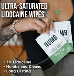 Wipe Outz™ Numbing Tattoo Wipes — Lidocaine Infused