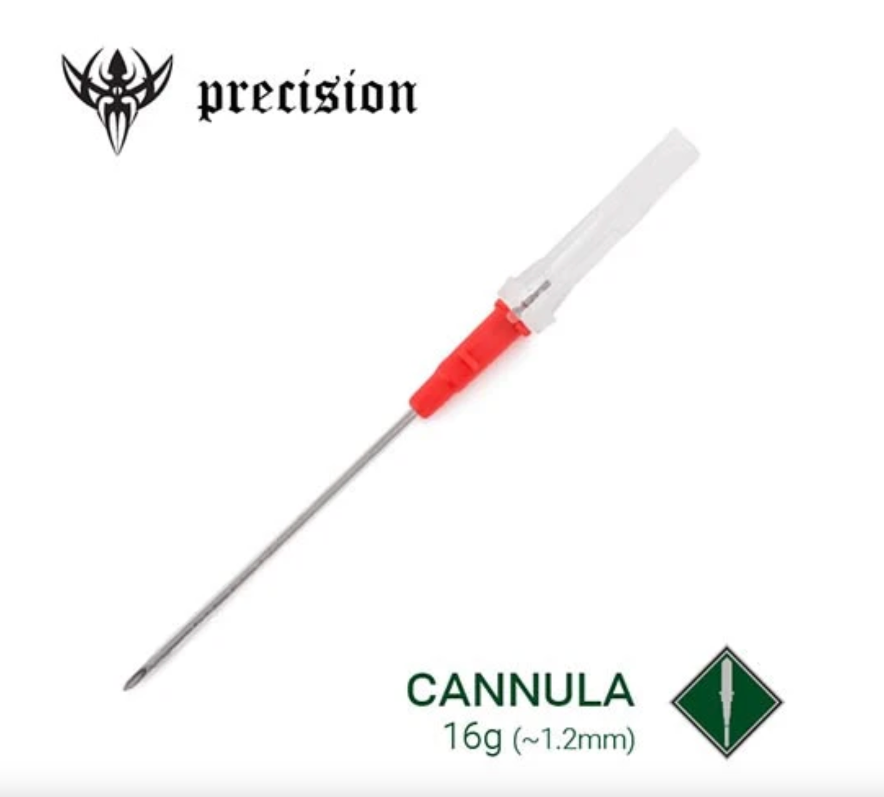 Precision Cannula Piercing Needle -  box of 50 - 16g