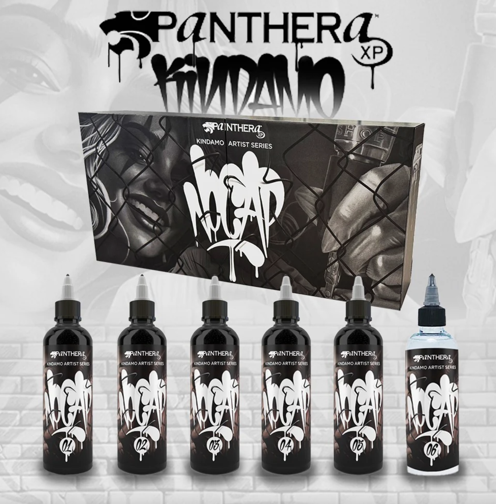 Panthera x Kindamo Set — 6 5oz Bottles