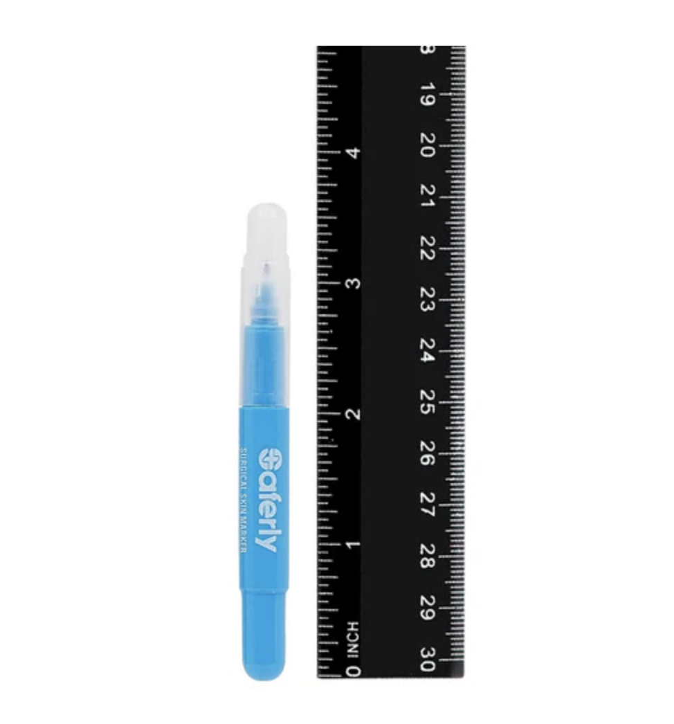 Saferly Surgical Skin Marker — Purple — Single Marker