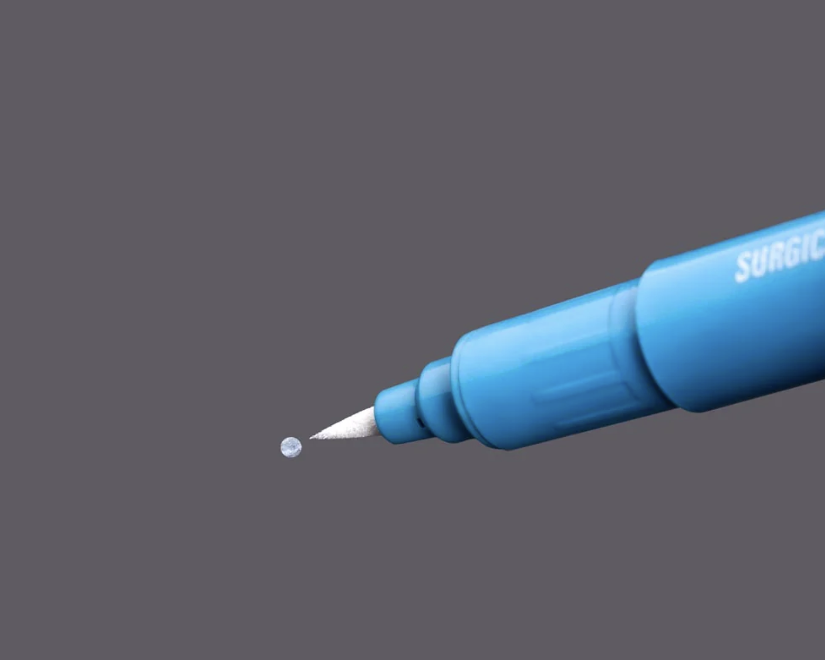 Saferly Surgical Skin Marker — White — Single marker