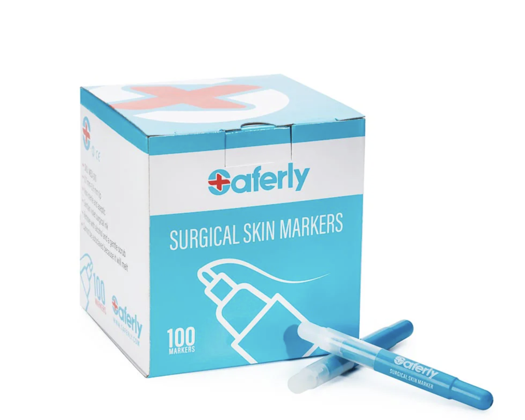Saferly Surgical Skin Marker — Purple - Case of 100