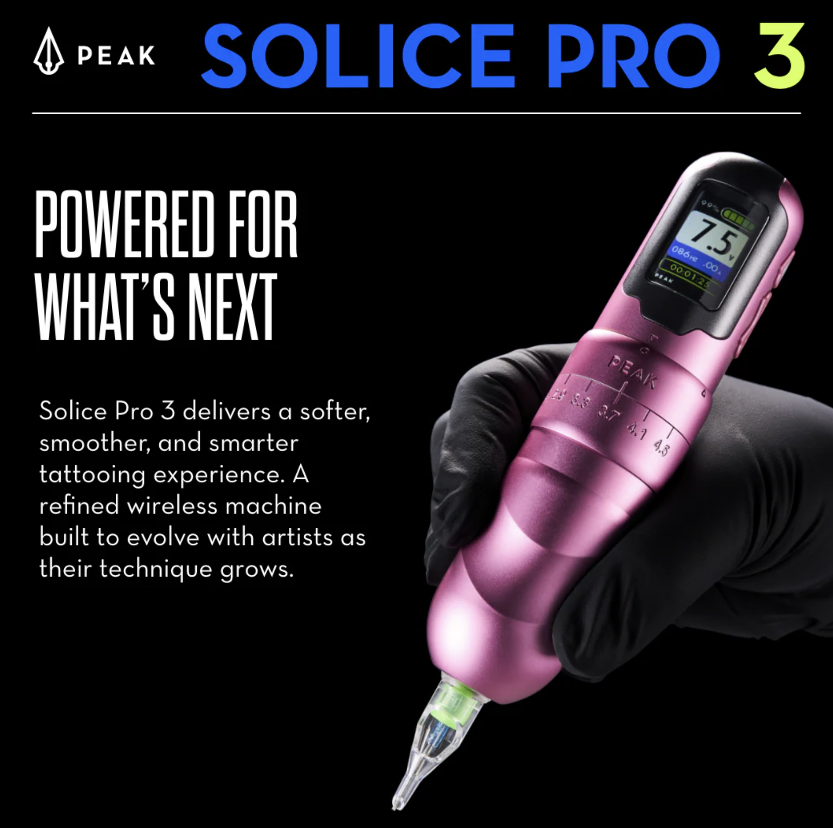 Peak Solice Pro 3 Wireless Machine