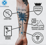 Saniderm Tattoo Aftercare Transparent Adhesive Bandage - 6" x 8 Yard Roll