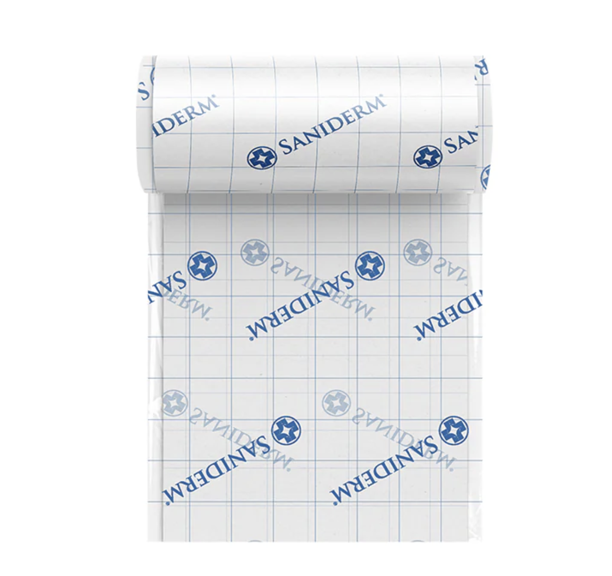 Saniderm Tattoo Aftercare Transparent Adhesive Bandage - 4" x 8 Yard Roll