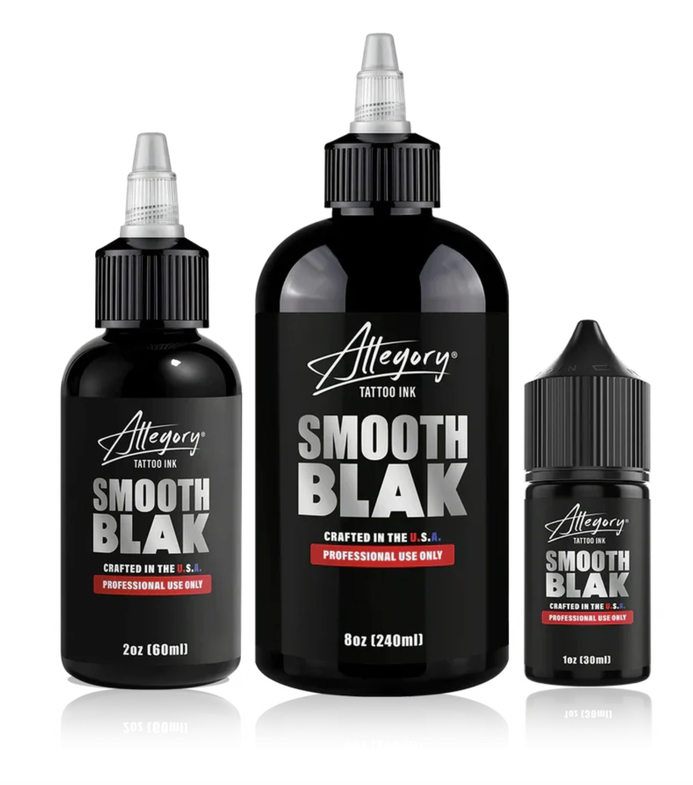 Allegory Premium Tattoo Ink — Smooth Blak