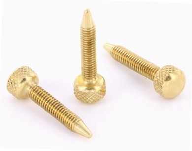 Short Brass Contact Screw - M4 Metric - Version 2