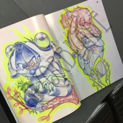 Sketched Out: An Assortment of Sketches by 100 Artists