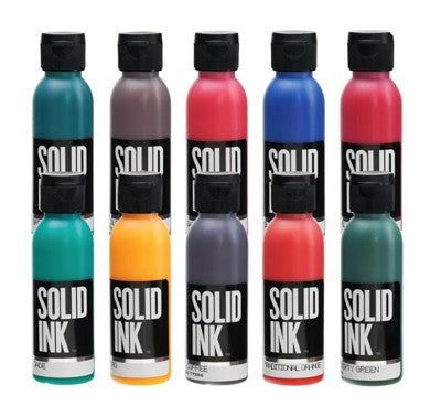 Solid Ink - 10 Color Old Pigment Set