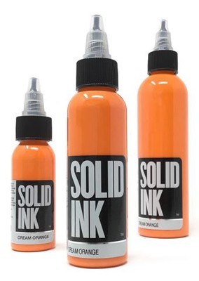 Solid Ink - Cream Orange
