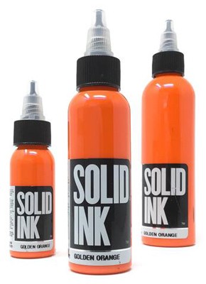 Solid Ink - Golden Orange