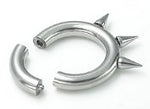 Spiked Steel Segment Rings - 10g, 8g, 6g