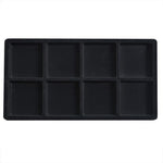 Square Compartment Jewelry Display with Tray