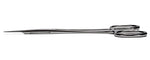 Stainless Steel Straight Flat Tip Mosquito Forceps - 5"