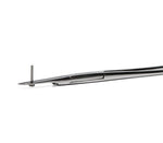 Stainless Steel Straight Flat Tip Mosquito Forceps - 5"