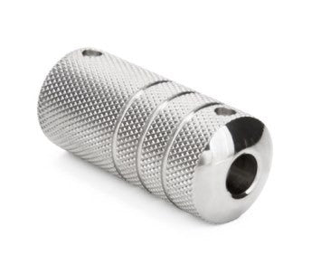 Stainless Steel Knurled Tattoo Grip