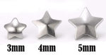 14g Steel Star Top for Internally Threaded Jewelry