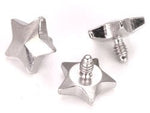 14g Steel Star Top for Internally Threaded Jewelry