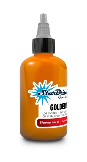 Golden Yellow - Starbrite Tattoo Ink