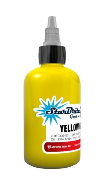 Yellow Glow - Starbrite Tattoo Ink