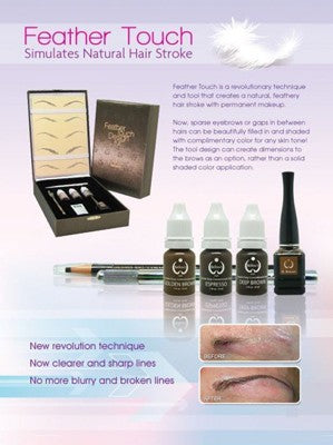 Sterilized 'Feather Touch' Cosmetic Tattooing Needles - 30 Needles