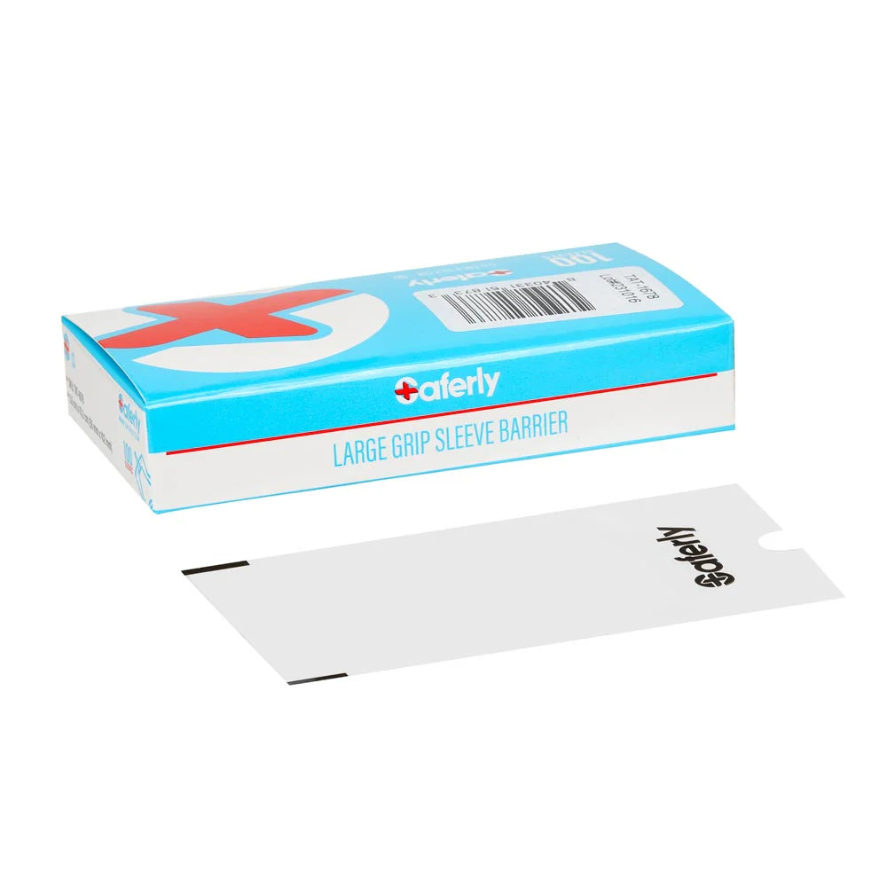 Precision Large Grip Cover Sleeves for Grips up to 34mm - 100 Sleeves