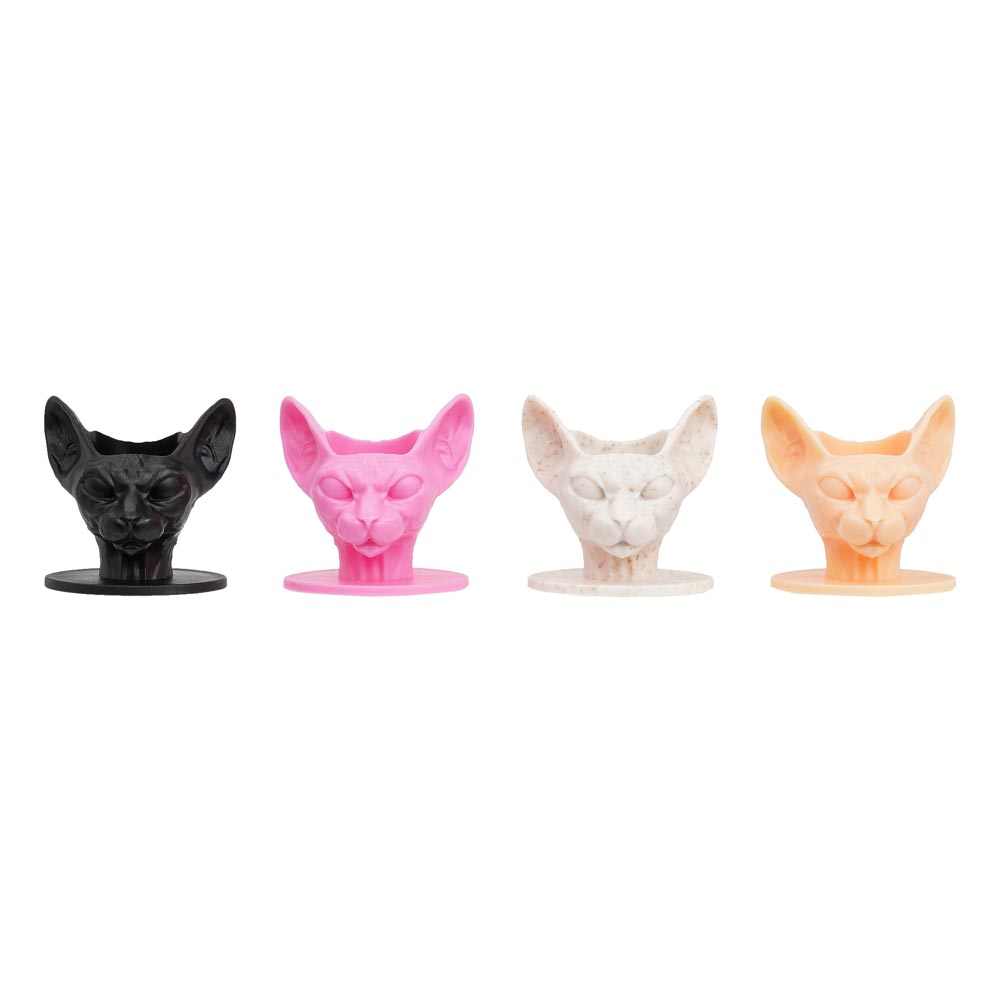 Saferly Sphynx Cat Ink Caps — Size #16 (Large) — Bag of 100 — Pick Color (all colors)