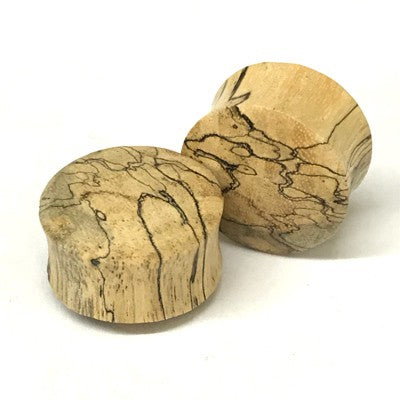 Tamarin Wood Dome Style Plugs