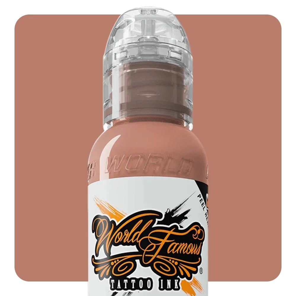 World Famous Tattoo Ink — Pink Ribbon Tan Honey
