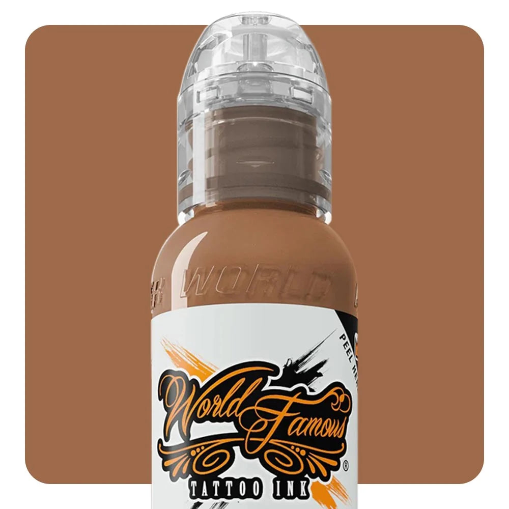 World Famous Tattoo Ink — Pink Ribbon Tan Mink